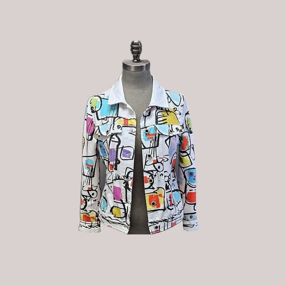 Dolcezza Jean Style Jacket - Picture 1 of 4
